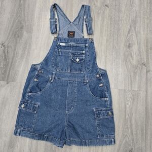 Stylish Blue Denim Overalls